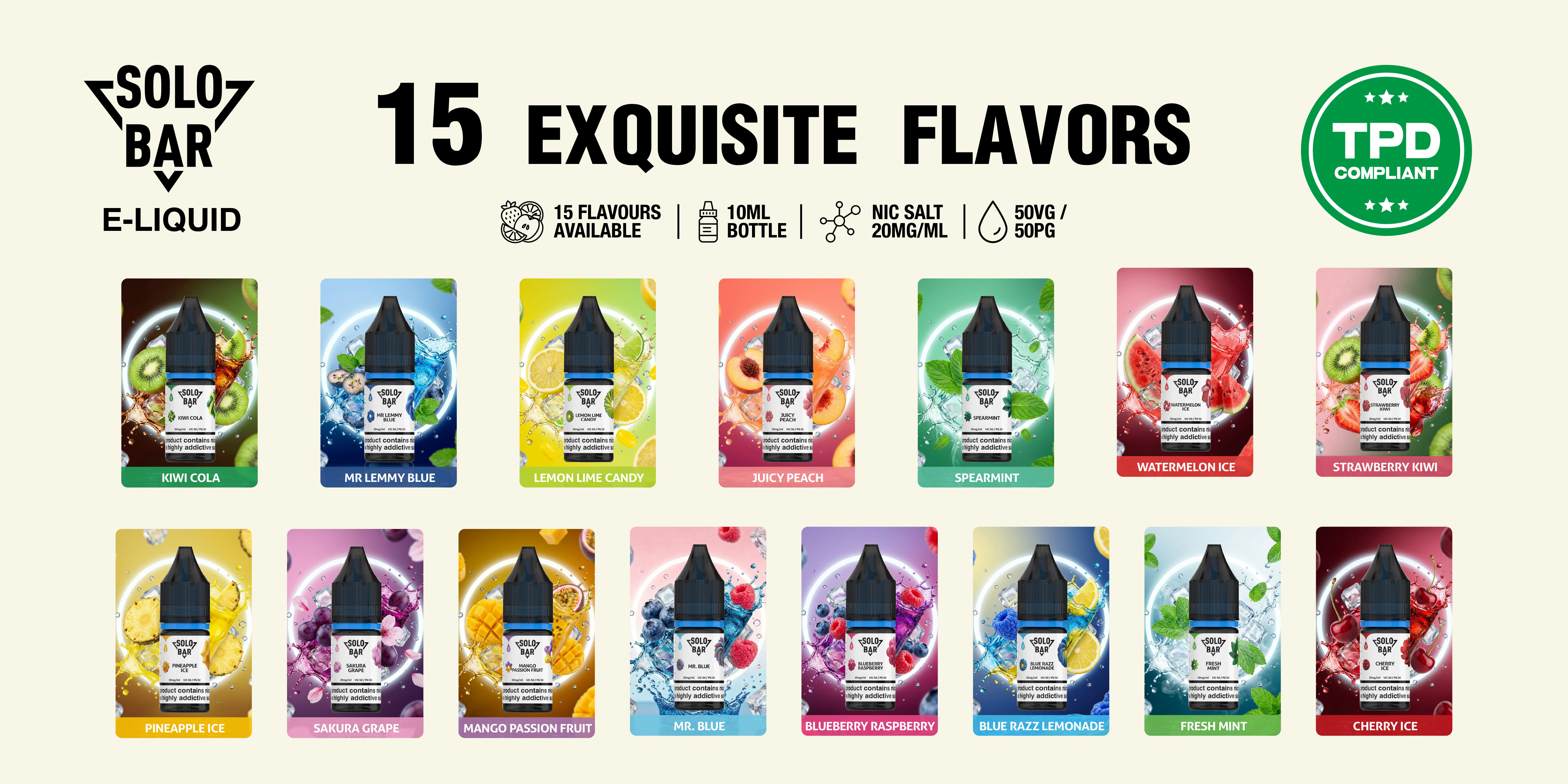 Solobar flavour collection